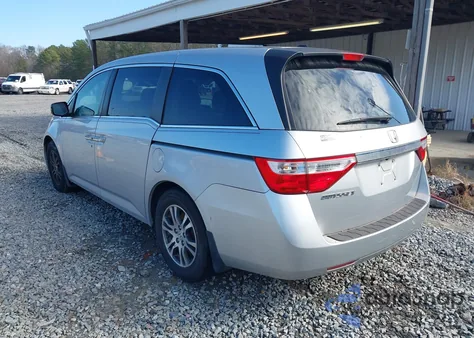 2013 Honda Odyssey Ex-L z USA, uszkodzony, nr VIN 5FNRL5H60DB019773